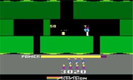 Jogo de avião: River Raid (clássico do Atari)