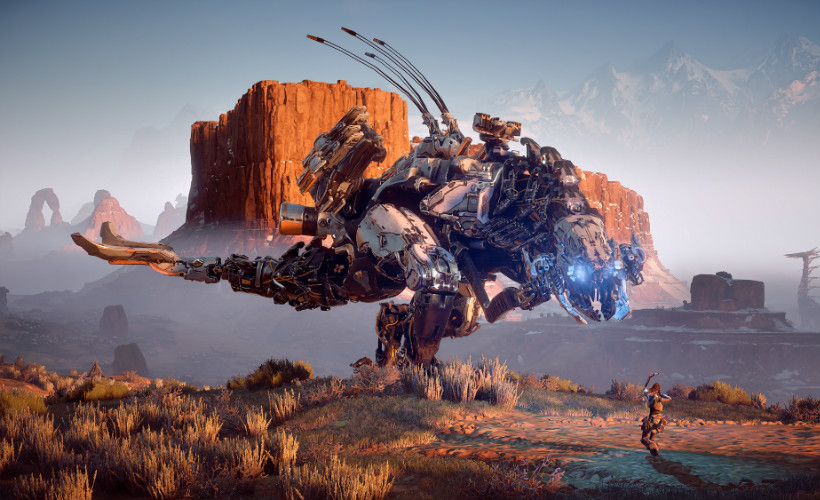 Horizon Zero Dawn terá várias horas de exploração