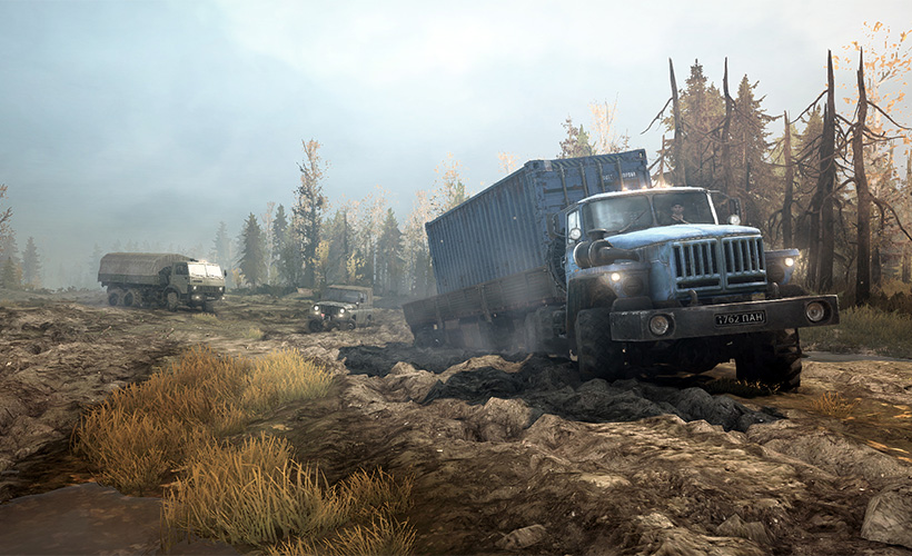 Spintires: Mudrunner traz lama e caminhões atolados ao PC e consoles -  Outer Space