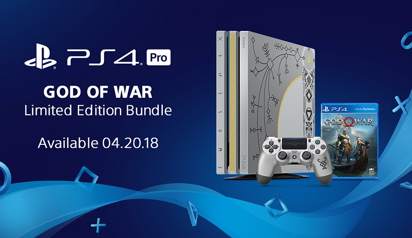 PS4 Pro recebe edição limitada temática de God of War