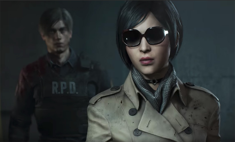Novo vídeo de Resident Evil 2 mostra a dupla Leon Kennedy e Ada Wong - Outer Space