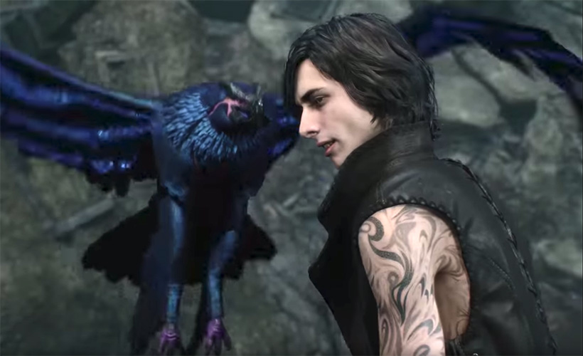 Trailer de Devil May Cry 5 mostra o novo personagem V - Outer Space