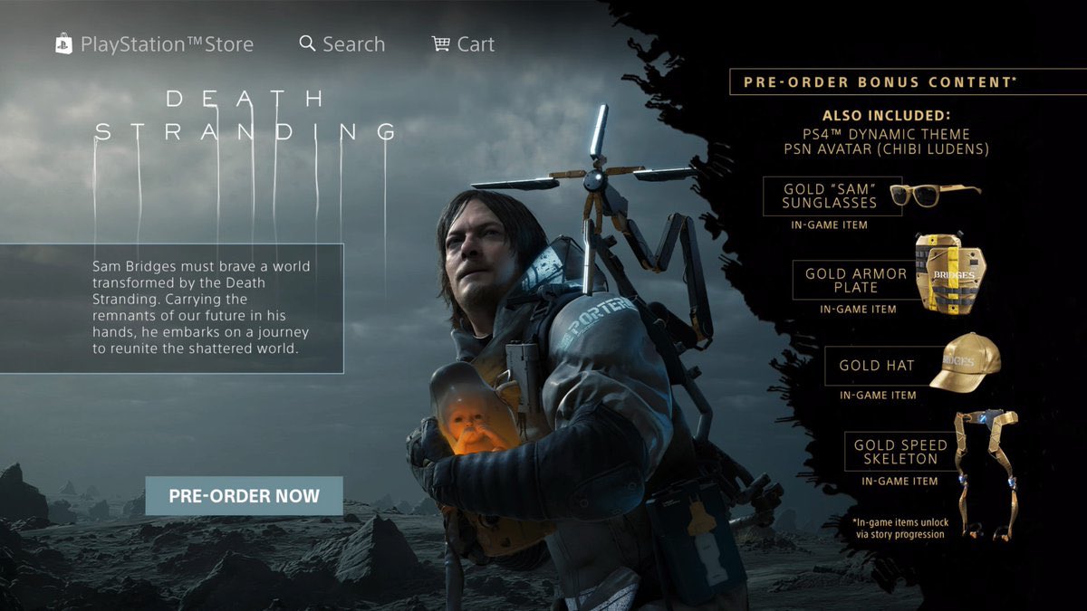Death Stranding: data de lançamento, trailer e detalhes do jogo de