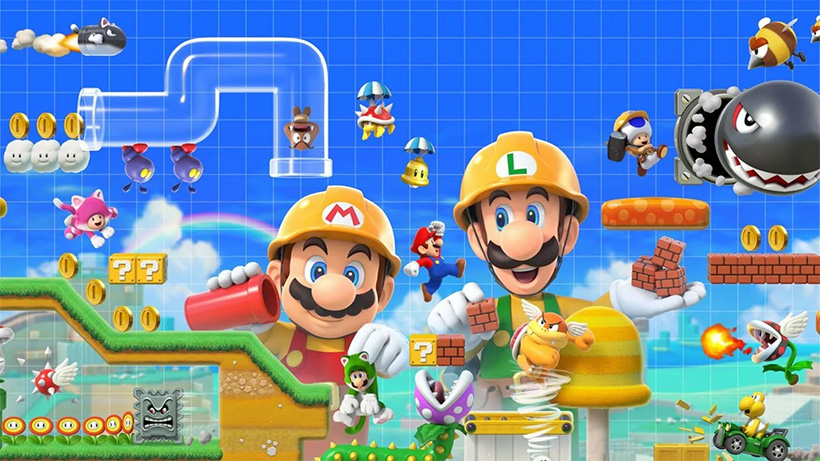 Super Mario Maker 2 terá multiplayer online e fases 3D - Outer Space