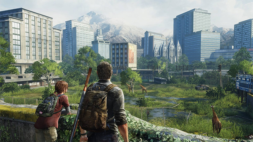 Foto do set de filmagens da série de The Last of Us mostra Joel e Ellie