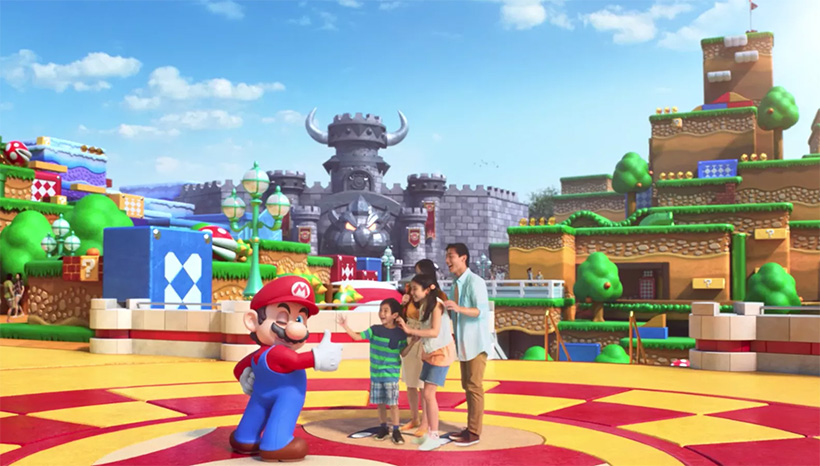 Jogos do Mario são tema da nova área do parque da Universal Califórnia