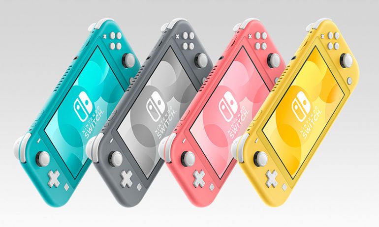 Nintendo anuncia Switch Lite cor coral para os EUA e Japão - Outer Space