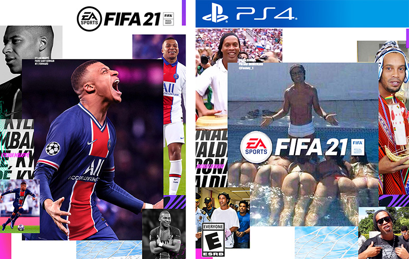 Capas do FIFA 21 se o jogo fosse feito no Brasil. : r/futebol