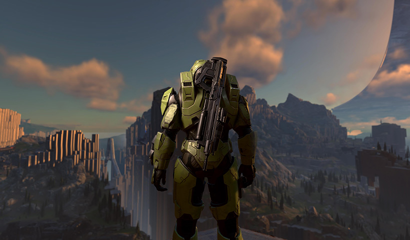 Jogabilidade de Halo Infinite é demonstrada no Xbox Series X - Outer Space