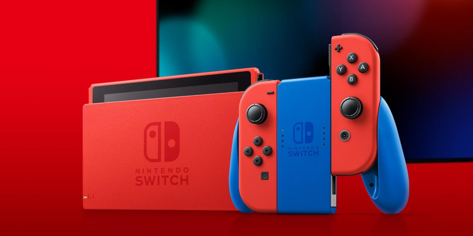 Nintendo Switch Mario Edição Especial