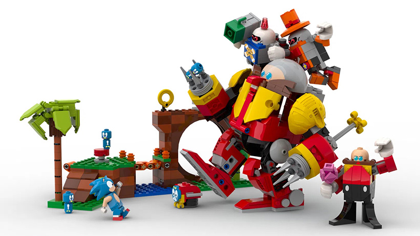 LEGO terá um conjunto especial inspirado em Sonic The Hedgehog em janeiro