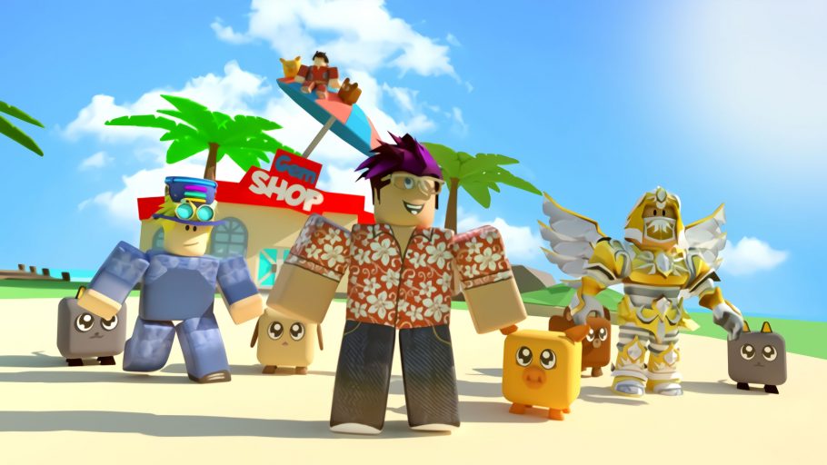 Roblox é Uma Plataforma De Jogos Online E Um Jogo Imagem de Stock