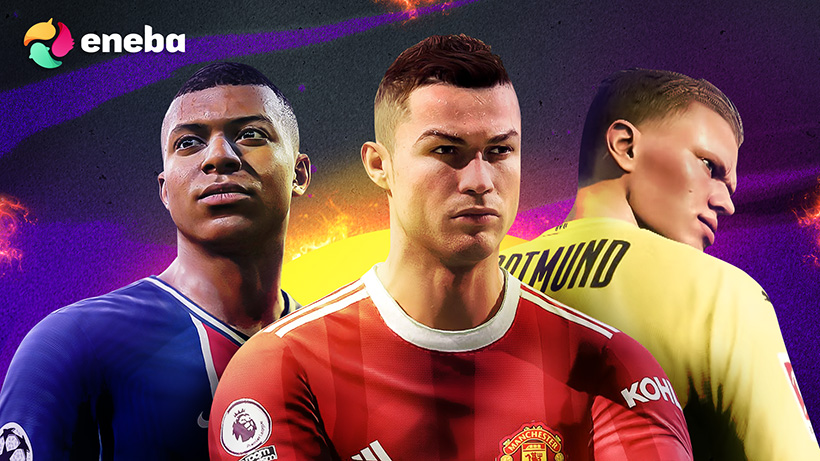 Dê o pontapé inicial em FIFA 22 com a Eneba - Outer Space