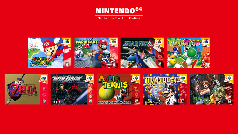 Nintendo Switch Online terá jogos de Nintendo 64 e Mega Drive