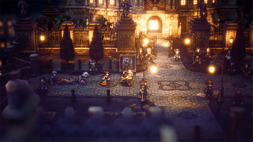 Octopath Traveler II está 90% concluído de acordo com a Square Enix