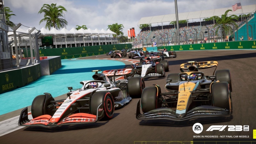 F1 23 ganha trailer e data de lançamento - Outer Space