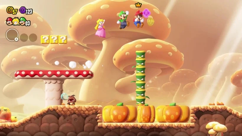 Full Screen Mario é uma versão online de Super Mario Bros. criada