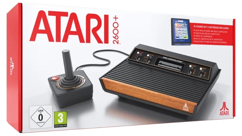 CONSOLE - ATARI 2600 (2 CONTROLES) (1)