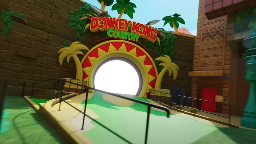 Donkey Kong Country será a nova atração do parque Super Nintendo